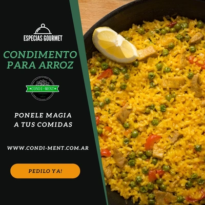 Condimento para Arroz (Arrozafran)