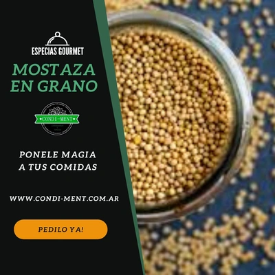 Mostaza en grano