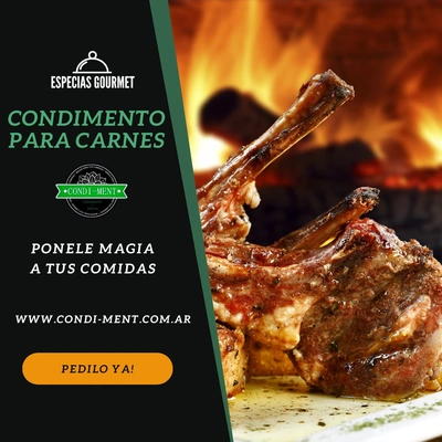 Condimento para carnes