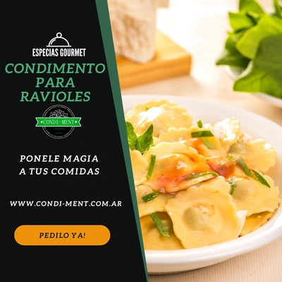 Condimento para ravioles