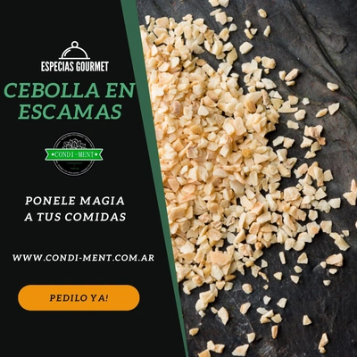 Cebolla en escamas / polvo